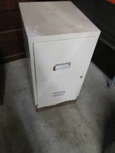 Standard size metal 2-drawer file c...