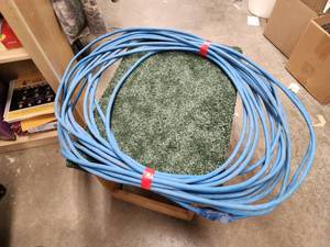 100 best quality outdoor extension cord, grounded  12-3 size extremely flexible