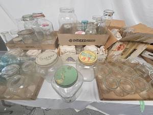 lot 69 image: Jars, Kern, Ball, etc.