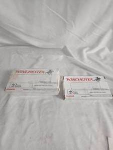 lot 100 image: Winchester 40 S&W Ammo