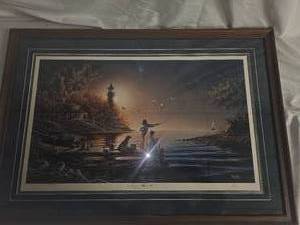 lot 101 image: Terry Redlin Print