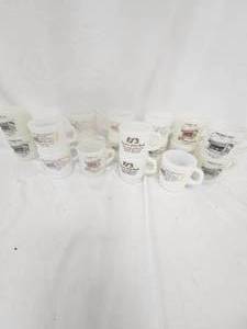 lot 129 image: Bank Advertising Coffee Cups