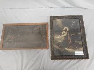 lot 183 image: Religious Pictures Lot