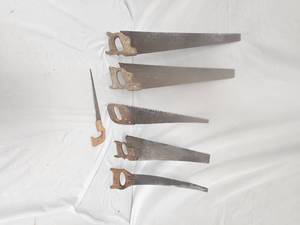 lot 186 image: Hand Saws