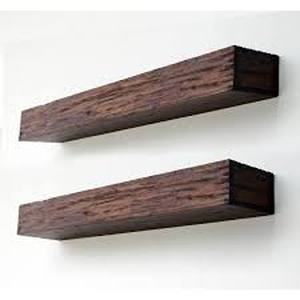 northbeam 48 in. Distressed Floating Shelves 2-Piece Customer Returns See Pictures