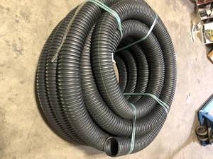 Advanced Drainage Systems 4 in. x 100 ft. Singlewall Solid Drain Pipe Customer Returns See Pictures