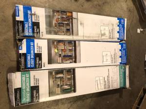 Lot of Assorted Closet Organizers Various Models and Conditions   Customer Returns See Pictures