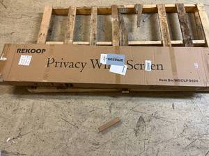 Rekoop Double Side Awning Privacy Wall Screen