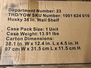 Husky 36in Wall Shelf
