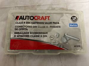 126 Piece Set of Autocraft Class 8 Fasteners