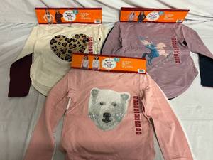 6 Members Mark Girls T-Shirts - Size 78