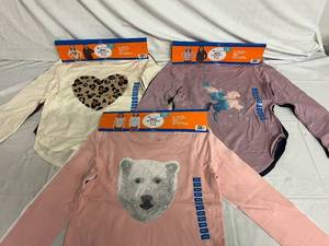 6 Members Mark Girls T-Shirts - Size 1012