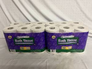 2 x 12 Packs of Pasque 2-Ply Bath Tissue