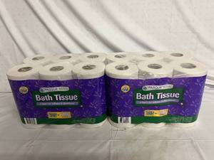 2 x 12 Packs of Pasque 2-Ply Bath Tissue