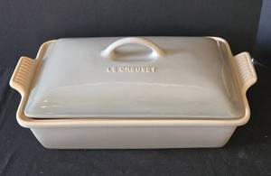 lot 61 image: Le Creuset Covered Casserole