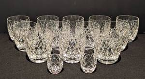 lot 49A image: Waterford Crystal Boyne Old Fashioned Glass Set