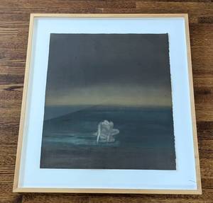 lot 144 image: Framed Original Abstract Painting
