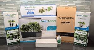 lot 196 image: New AeroGarden Growing System and Accessories