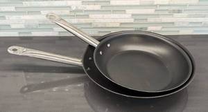 lot 190 image: Pair of Tramontina Non Stick Skillets