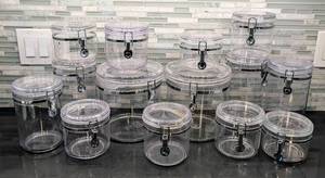 lot 108 image: OGGI Round Storage Canisters