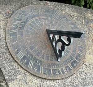 lot 209 image: Metal Sundial