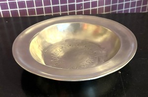 lot 222 image: Handmade Silver Plated Bowl by Match