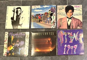 lot 53B image: Six Prince Record Albums including 1999, Controversy, Purple Rain, Parade and More