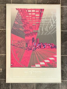 lot 230 image: Citiscapes Serigraph Print by Micheal R. Smith
