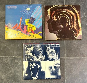 lot 84C image: Three Vintage Record Albums by The Rolling Stones including Still Life, Emotional Rescue and Hotrocks 1964-1971