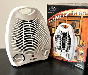 lot 244 image: Optimus H-1321 Portable Fan Heater