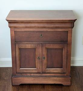 lot 11 image: National Mount Airy Wood Nightstand