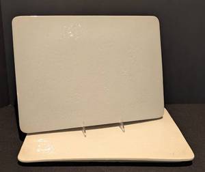 lot 282 image: Pair of Artichaut France Ceramic Serving Platters
