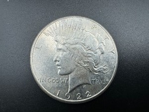 1922-S BU Peace Silver Dollar
