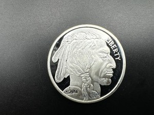 BU One Ounce .999 Silver Buffalo Round
