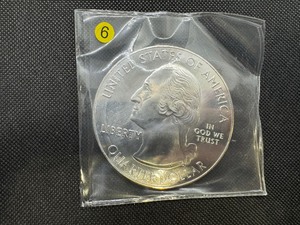 2011 5 Oz .999 Silver ATB Olympic Washington Coin