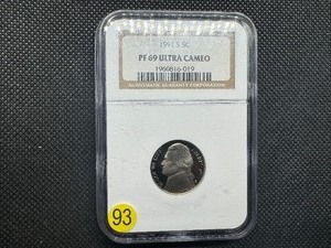 1991 S 5C NGC PF 69 Ultra Cameo