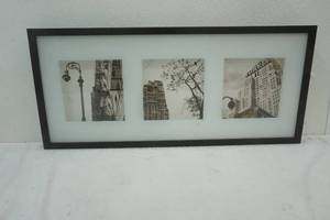 framed black and white art New York