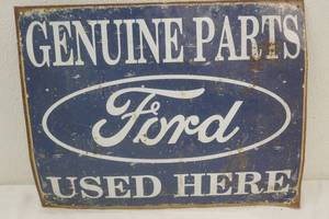 Ford metal sign