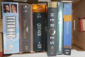 DVD & VHS lot