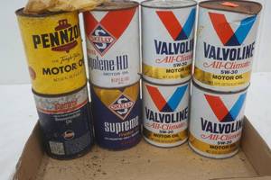 Vintage Oil cans