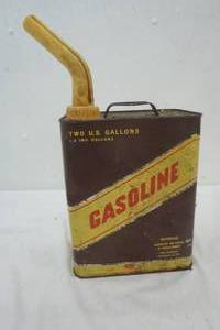 Vintage gasoline can