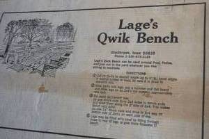 Lages Quik Bench
