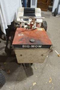 Big-Mow lawnmower