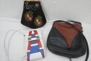 3 vintage bags