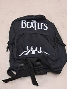 lot 687 image: Rocksax The Beatles Abby Road logo Backpack (New )