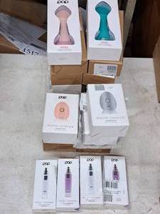 lot 747 image: Lot of (19) Pop Sonic Personal Care Products - Spade FaceNeck Beauty Device, Nose Trimmer, Moon Shaver Personal Shaving Device