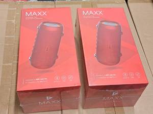 lot 615 image: Lot of (2) ADX Labs Maxx2 Outdoor TWS Bluetooth Speaker (New )