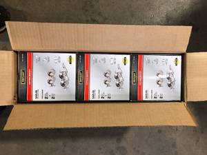 3 Pack of Defiant Naples Satin Nickel Single Cylinder Project Pack Customer Returns See Pictures