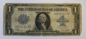 1923 Large US One Dollar Silver Certificate