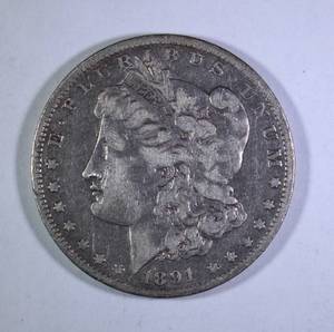 1891-O Morgan Silver Dollar 90% Silver